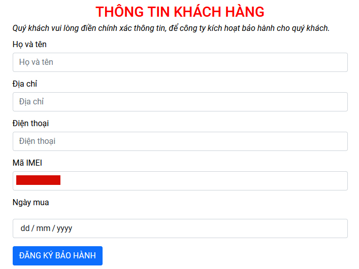 Hướng dẫn kích hoạt bảo hành điện tử máy rửa xe Hitachi 2 khachang
